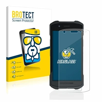 Abbildung von BROTECT Schutzglas für Zebra TC21/ TC26 Schutzfolie Panzer Folie Glas [Extrem Kratzfest 9H, Anti Fingerprint, Ultra Transparent]