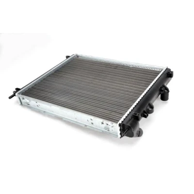 Abbildung von THERMOTEC D7R027TT Kühler, Motorkühlung Aluminium, Kunststoff 476 399 40 Automatikgetriebe, Schaltgetriebe Kühlrippen mechanisch gefügt