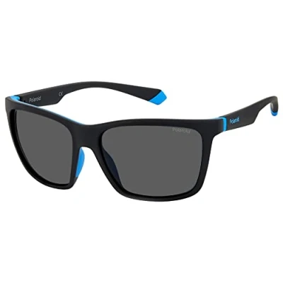 Abbildung von Polaroid Unisex PLD 2126/s Sunglasses, OY4/M9 Black Azure, L