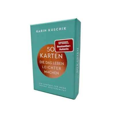 Abbildung von 50 Karten, die das Leben leichter machen: Kartenset zum Spiegel Bestseller Für alle Fans von Sätze, machen