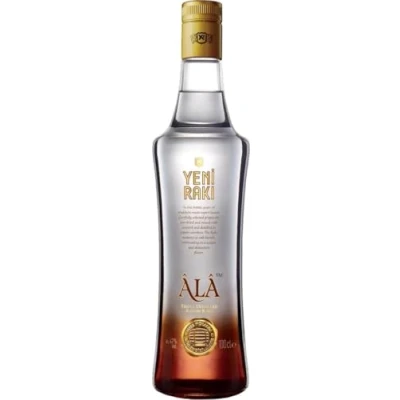 Abbildung von YENI RAKI ALA ROSINEN RAKI, DREIFACH DESTILLIERT UND in EICHENFÄSSERN GEREIFT 1 x 0,7l Rakı mit 47% Vol. Hergestellt der Türkei