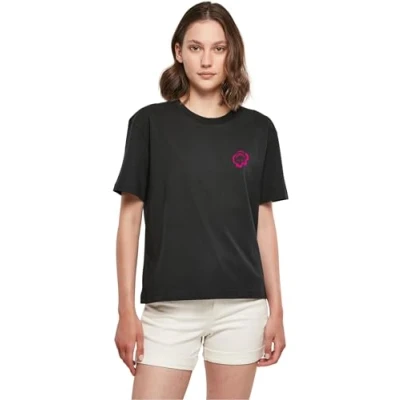 Abbildung von Mister Tee Everything IS NICE Tshirt print, Damen, Größe: Small, Black
