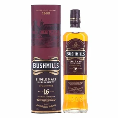 Abbildung von Bushmills 16 Years Old TRIPLE DISTILLED Single Malt Whiskey 40,00% 0,70 Liter