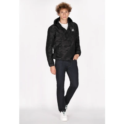 Abbildung von Schmuddelwedda Schlupf Windbreaker, Herren, Größe: Small, Grau camouflage