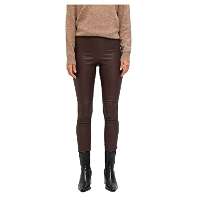Abbildung von Object Objbelle MW NOOS Leggings Hosen, Damen, Größe: 38, Mottled dark brown