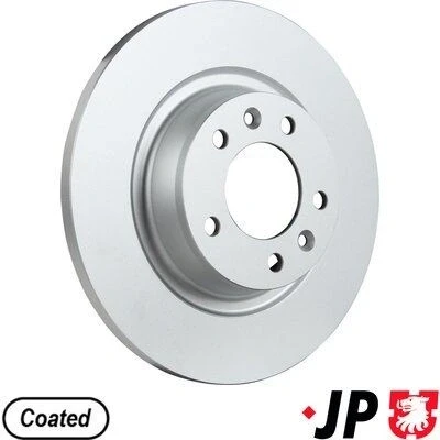 Abbildung von JP GROUP 4163200800 Bremsscheibe Hinterachse 290 14 5 voll beschichtet FIAT: Scudo II Kastenwagen, II, Pritsche / Fahrgestell