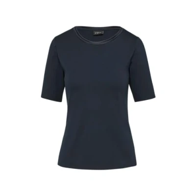 Abbildung von s.Oliver Black Label Tshirt basic, Damen, Größe: 34, Navy