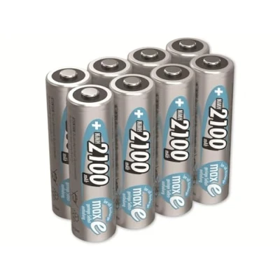 Abbildung von Ansmann MaxE HR06 Akku LR6 (AA) NiMH, 2100 mAh, 1,2 V, 8 Stück
