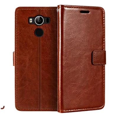 Abbildung von Elephone P9000 Schutzhülle für Lite, PU Leder, magnetisch, mit Kartenhalter und Ständer
