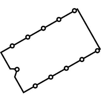 Abbildung von CORTECO 440069P Ventildeckeldichtung AUDI: A6 C6 Limousine, A4 B7 Avant, Avant
