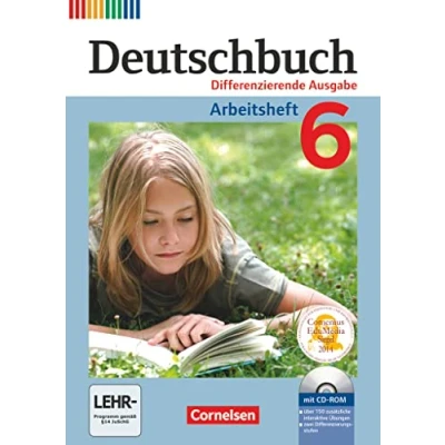 Abbildung von Deutschbuch Sprach und Lesebuch Erweiterte Ausgabe 6. Schuljahr: Arbeitsheft mit Lösungen Übungs CD ROM