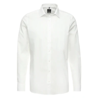 Abbildung von Olymp Level Five 5 BODY FIT Businesshemd, Herren, Größe: 38, Offwhite