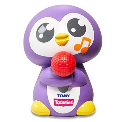 Abbildung von Tomy Toomies Tuneless Penguin, Badespielzeug, Junge/Mädchen, 1 Jahr(e), Mit Ton, Kunststoff, Mehrfarbig