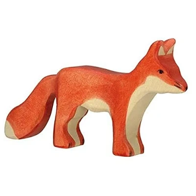 Abbildung von Holztiger Fuchs, stehend, 80095