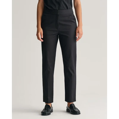 Abbildung von GANT Slack Stoffhose, Damen, Größe: 36, Ebony black