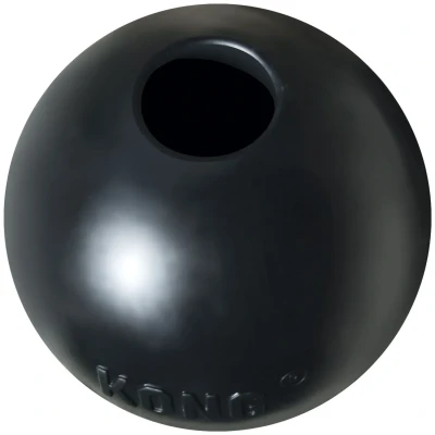 Abbildung von Dog X treme Gummiball schwarz klein Kong