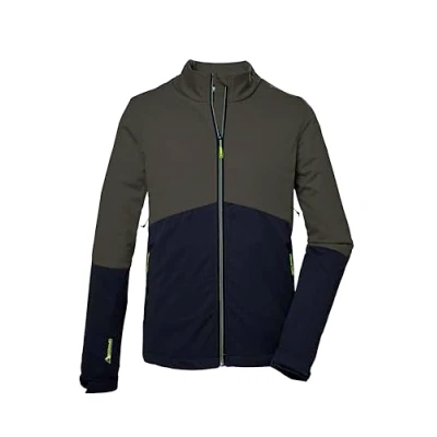 Abbildung von killtec Herren Kos 267 Mn Sftshll Jckt Softshelljacke Outdoorjacke Mit Stehkragen, Grün/anthrazit, XL EU