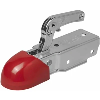 Abbildung von blntackle76 Softdock Kupplungen für PKW Anhänger Stoßstangenschutz, Anfahrschutz, Prallschutz Soft Dock Kupplungsklaue Zugkugelkupplungen, rot oder blau (rot)