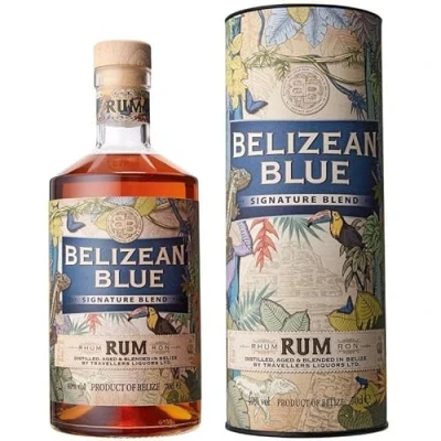 Abbildung von BELIZEAN BLUE RUM SIGNATURE BLEND 70 CL IN ASTUCCIO