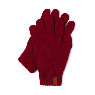 Abbildung von Vivisence Fingerhandschuh, Damen, Größe: One Size, Maroon
