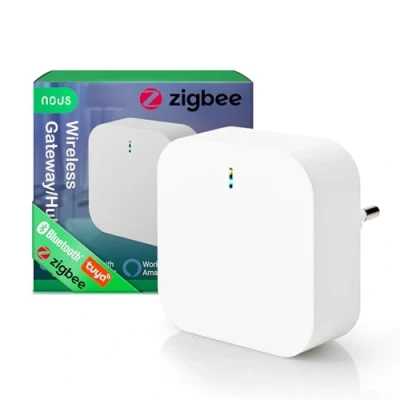 Abbildung von NOUS E1 ZigBee Gateway, Hub/Bluetooth Hub, Bridge, Smart Home, Gateway Alexa, 3.0, Bluetooth, Life/Tuya App