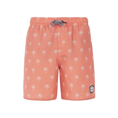 Abbildung von Protest FONZ Badeshorts für Kinder, Größe: 128, Blood orange