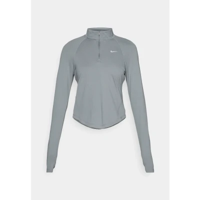 Abbildung von Nike Performance Tempo Langarmshirt Smoke grey/reflective silvercoloured, Damen, Größe: Medium, silver/coloured