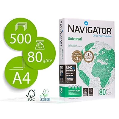Abbildung von papier pour photocopie Navigator A4 blanc 80 g