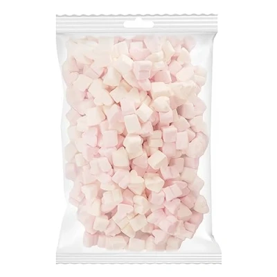 Abbildung von Candy Bar Großpackung Marshmallow Herzen weiß, rosa 1kg ca. 260 Stück pro Beutel Hochzeit Babyshowerparty Deko Herzform Marshmallows himmlisch weiche