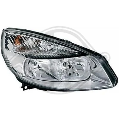 Abbildung von DIEDERICHS 4464482 Scheinwerfer rechts H7, H7/H1, H1 RENAULT: GRAND SCENIC 2, 2
