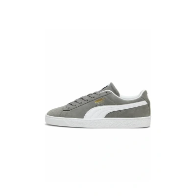 Abbildung von Puma Classic Sneaker low Cast iron white, Größe: 39, white Veloursleder