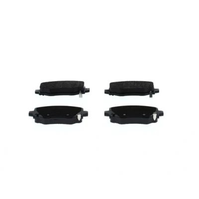 Abbildung von BOSCH 0 986 424 961 Bremsbelagsatz Low Metallic mit akustischer Verschleißwarnung Anti Quietsch Blech, Montageanleitung JEEP: Cherokee V