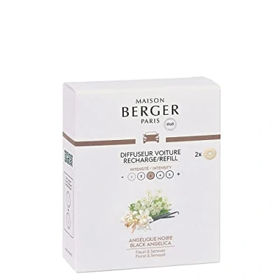 Abbildung von Maison Berger Nachfüllung für Auto Parfüm Black Angelica 2 Stücke