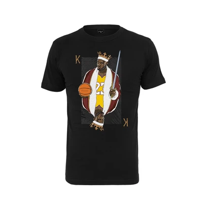 Abbildung von Mister Tee KING James Tshirt print, Herren, Größe: Medium, Black