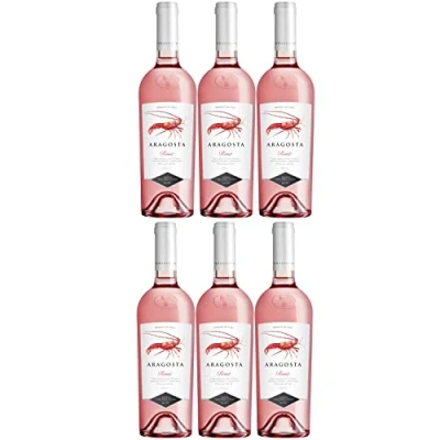 Abbildung von Aragosta rosé DOC Roséwein Wein trocken Italien I Visando Paket (6 x 0,75l)