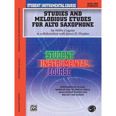 Abbildung von Studies and Melodious Etudes for Alto Saxophone, Level Two (Student Instrumental Course)