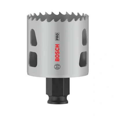 Abbildung von Bosch 1x PRO Multi Material Power Change Plus Lochsäge (für Weichholz, Trockenbauwand, Ø 51 mm, Professional Zubehör Bohrmaschine/Schrauber)