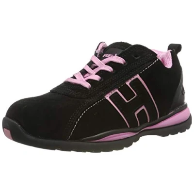 Abbildung von Reis Arbeitsschuhe Damen Schutzschuhe Rosa Halb Stahlkappe SB (BRARGENTINA) Arbeitsschuh ölbeständige Sohle, Anti Rutsch schlag und bruchfeste Zehenkappe