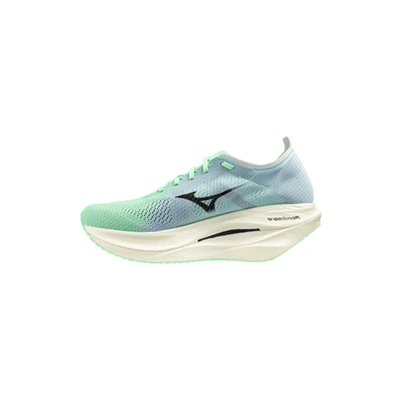 Abbildung von Mizuno WAVE REBELLION PRO 3 Laufschuhe Neo mint/black/hint of mint Damen/Herren Grösse 41
