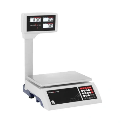 Abbildung von Steinberg Systems Präzisionswaage Kontrollwaage Preisrechenwaage Marktwaage Profi Ladenwaage 30 kg / 5 g