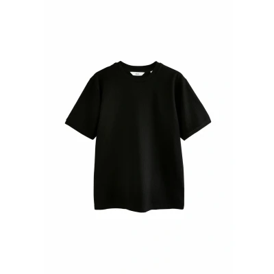 Abbildung von Next Regular FIT Textured Tshirt basic, Herren, Größe: 3XL, Black