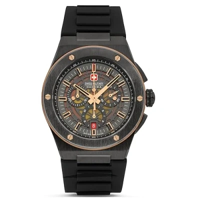 Abbildung von Swiss Military Hanowa Chronograph MISSION XFOR 02, SMWGO0000941, Quarzuhr, Herrenuhr, Datum, Stoppfunktion, Saphirglas, Made