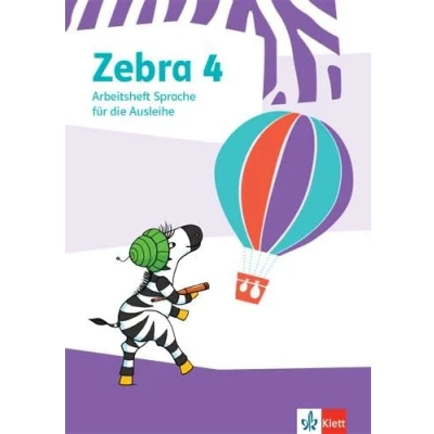 Abbildung von Zebra 4: Heft Sprache für die Ausleihe Klasse 4 (Zebra. Ausgabe ab 2018)