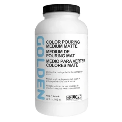 Abbildung von Golden Artist Colors Color Pouring Medium, Matte finish, 32 ounce bottle (3502 7)