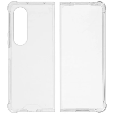 Abbildung von Samsung Galaxy Z Fold 4 Hülle Silikon Accezz Soft Case/Backcover Handyhülle Transparent