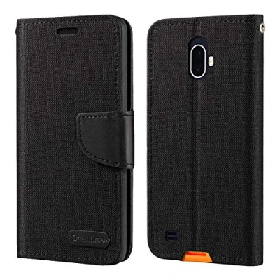 Abbildung von Blackview BV5900 Hülle, Oxford Leder Wallet Case mit Soft TPU Back Cover Magnet Flip für