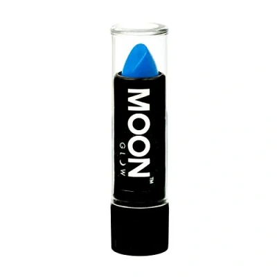Abbildung von Moon Glow Neon UV Lippenstift, leuchtender neonfarbener leuchtet unter Strahlung (Pastellblau, 1 Stück)