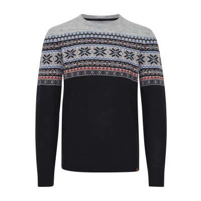 Abbildung von Blend Bhtjerik Strickpullover, Herren, Größe: XXL, Dark navy