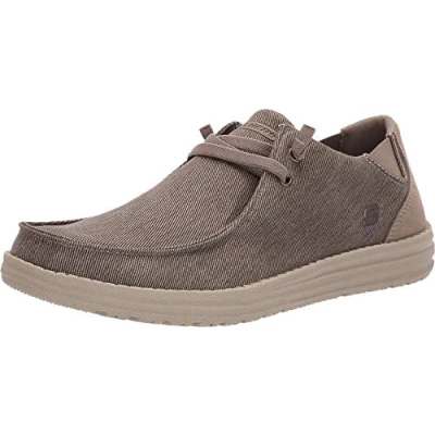 Abbildung von Skechers Herren Melson Raymon Sneaker, Khaki Canvas, 40.5 EU