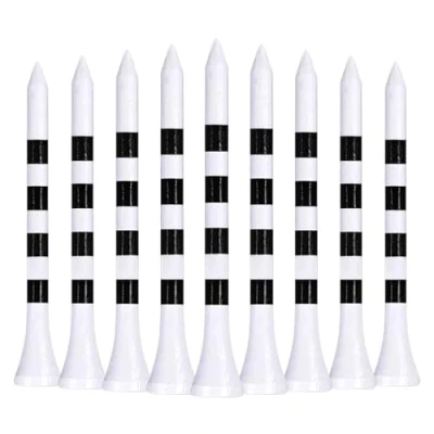 Abbildung von LIKOSO Bambus Golf Tees 100 Stück 70mm Lang Tee Zubehör